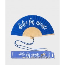 Ventaglio "Dolce far Niente" Blue 