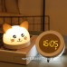 Cat Alarm Clock Night Light Sveglia con Luce Notturna