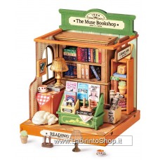 Rolife DIY Dollhouse - Miniature House The Muse Bookshop