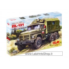 Icm 1/72 72812 Zil-131 Command Vehicle Plastic Model Kits