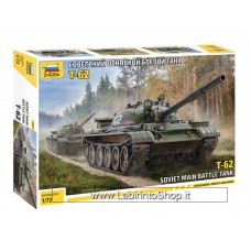 Zvezda 1/72 5077 T-62 Soviet Main Battle Tank Plastic Model Kits