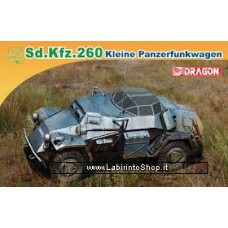 Dragon 1/72 7446 Sd.KFZ.260 Kleine Panzerfunkwagen Plastic Model Kits