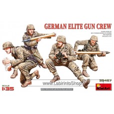 Miniart - 35467 - 1/35 German Elite Gun Crew Plastic Model Kits