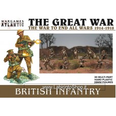 Wargames Atlantic 28mm World Ablaze The Great War 1914-1918 British Infantry