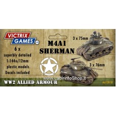 Victrix Games 1/144 M4A1 Sherman