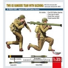 Mirage Hobby 1/35 Two of Us Rangers Team With Bazooka