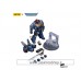 Joytoy Warhammer Ultramarines Jump Pack Intercessors Sergeant With Plasma Pistol And Power Sword Action Figure