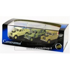 Cararama Oxford Land Rover S3 3pcs Set