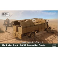 IBG Models 1/35 35064 3Ro Italian Truck 90/53 Ammunition Carrier Plastic Model Kit