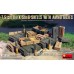 Miniart - 35457 - 1/35 7,5cm Kw.K Stu.G Shells with Ammo Boxes Plastic Model Kits