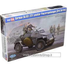 Hobby Boss 1/35 German Sd.Kfz.221 Leichter Panzerspahwagen 3rd Series Plastic Model Kit