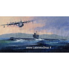 Hobby Boss 1/350 Plan Type 033 Submarine and SH-5 Plastic Model Kit