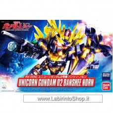 Bandai SD BB Unicorn Gundam 02 Banshee Norn Gundam Model Kits