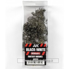 AK Interactive - AK8265 Diorama Black-White Bushes