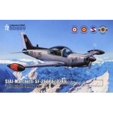 Special Hobby 1/72 SIAI-Marchetti SF-260EA/D/W Late Bulged Canopy Type Plastic Model Kit