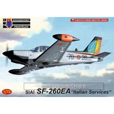 Kovozavody Prostejov KPM 1/72 Siai SF-260EA Italian Service Type Plastic Model Kit