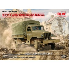 Icm 1/35 35594 G7117 with WWII Soviet Drivers Plastic Model Kits