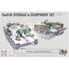 Takom 1/35 8018 Stug III Storage and Equipment Set Plastic Model Kits