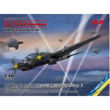 Icm 1/48 48267 He 111h-8 Paravane WWII German Aircraft Plastic Model Kits