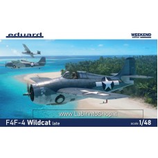 Eduard 1/48 Weekend Edition F4F-4 Wildcat Late Plastic Model Kits