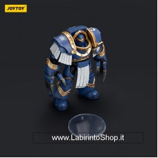 Joytoy Warhammer 1/18 Ultramarines Cataphractii Terminator Squad Terminator with LIghtining Claws 13.5 cm Action Figure