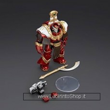 Joytoy Warhammer 1/18 Thousand Sons Sekhmet Terminator Cabal Sekhmet with Combi-bolter and Achea Force Weapon 14.2 cm Action Figure