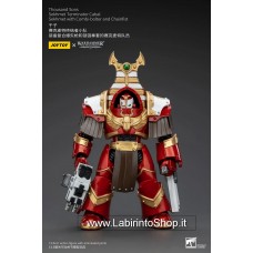 Joytoy Warhammer 1/18 Thousand Sons Sekhmet Terminator Cabal Sekhmet with Combi-melta and Chainfist 14.2 cm Action Figure