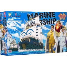 Bandai One Piece Grand-ship Collection Marine WarShip Plastic Model Kits