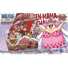 Bandai One Piece Grand Ship Collection Queen-Mama-Chanter Plastic Model Kits