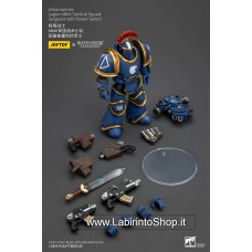 Joytoy Warhammer 1/18 Ultramarines Legion MKII Tactical Squad Sergeant with Power Sword 12 cm Action Figure