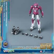 Yolopark Transformers Amk Serie Cog-less Bot Mode Elita 13cm Plastic Model Kits