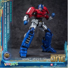 Yolopark Transformers Amk Serie Cogged Bot Mode Optimus Prime Orion Pax 20cm Plastic Model Kits