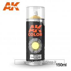 Ak Interactive Spray Paint 150ml AK1024 Sand Yellow Color