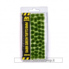 AK-Interactive Ak8246 Dark Green Tufts 6mm