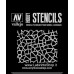 Vallejo Stencils - Scale 1/32 1/35 - 125 x 125 mm - St-CAM003 Camouflages - Giraffe Camo WWII