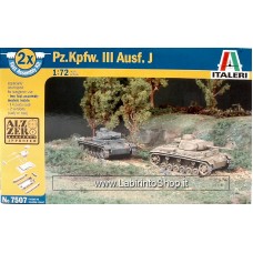 Italeri - Fast Assembry - Pz. Kpfw. III Ausf. J 1/72 Plastic model kit 