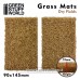 Green Stuff World Grass Mat Cutouts - Grass Mats Cut-Out Dry Fields 10mm 90x145 x 2