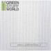 Green Stuff World ABS Plasticard - Abs Corrugated 0.5mm