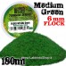 Green Stuff World Static Grass Flock 6 mm - Medium Green - 180 ml