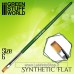 Green Stuff World Green Series Flat Synthetic Brush Size 6