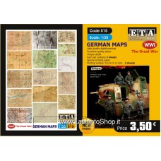 ETA Diorama - 515 - WWI The Great War - 1/35 - German Maps