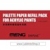 Meng MTS-024a Palette Paper Refill Pack For Acrylic Paints 