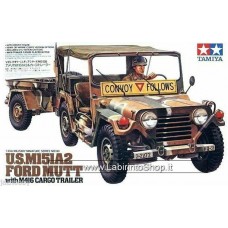 Tamiya 1:35 U.S. M151A2 Ford Mutt with M416 Cargo Trailer