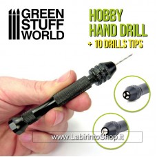 Green Stuff World Hand Drill Black Color