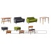 Miniature Furniture Set 2 1 Blind Box