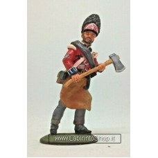 Del Prado 1/32 Pionnier Royal Scots Fusilliers GB 1815 