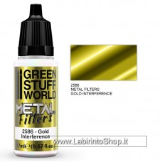 Green Stuff World Metal Filters - Interference Colours - Gold Interference